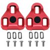 Positz Road Bike Cleats for Look Keo Pedals – Red
