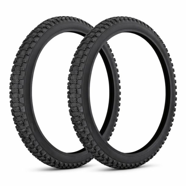 Airpro 20 Tyres BMX Freestyle 20 x 2.125 (57-406) Black (2 Pack)