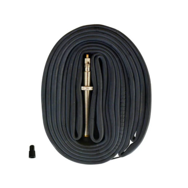 Positz Storage Bottle Combo Pack with 3 Tyre Levers and 1 Road Bike Tube Presta Valve Tube (individual) - Threaded valve