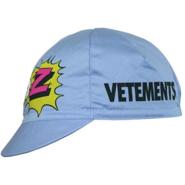 Z Team Vetements Cycling Cap – Greg LeMond Team Edition (Blue) | Made in Italy Z Team Cycling Cap – Greg LeMond Team Edition (Blue) – Made in Italy