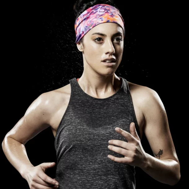 Halo Bandit Woman Wears Tranquility