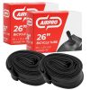 AirPro 26 MTB Tubes - 26 x 1.25-1.50, Schrader Valve (2 Pack)