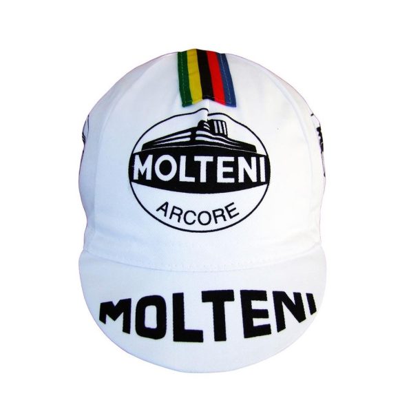 Molteni Arcore Eddy Merckx Retro Cycling Cap - White