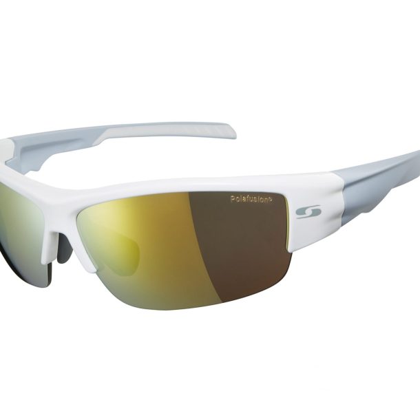 Sunwise Parade Sunglasses - White Frame, Polarised Lenses