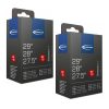 TUBSV19 PK2 Schwalbe SV19 Inner Tubes – 700 x 38-62c, Presta 40mm Valve (2 Pack)