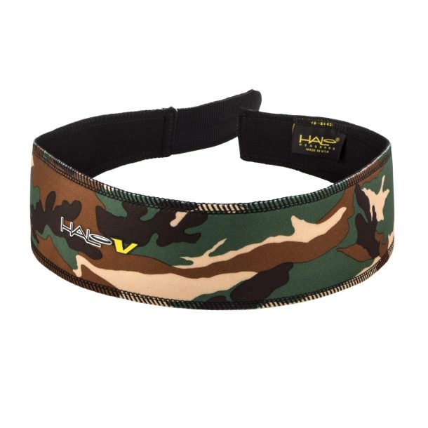 Halo Headbands "V" Velcro with SweatSeal Camo Green scaled Halo Headbands "V" Velcro with SweatSeal