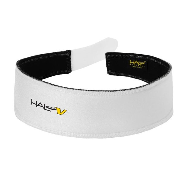 Halo Headbands "V" Velcro with SweatSeal White Halo Headbands "V" Velcro with SweatSeal
