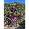 Elite Fly Canyon SRAM Pro Cycling Team Water Bottles on bike Elite Fly Canyon-SRAM Pro Cycling Team Water Bottles – 550ml (2 Pack)