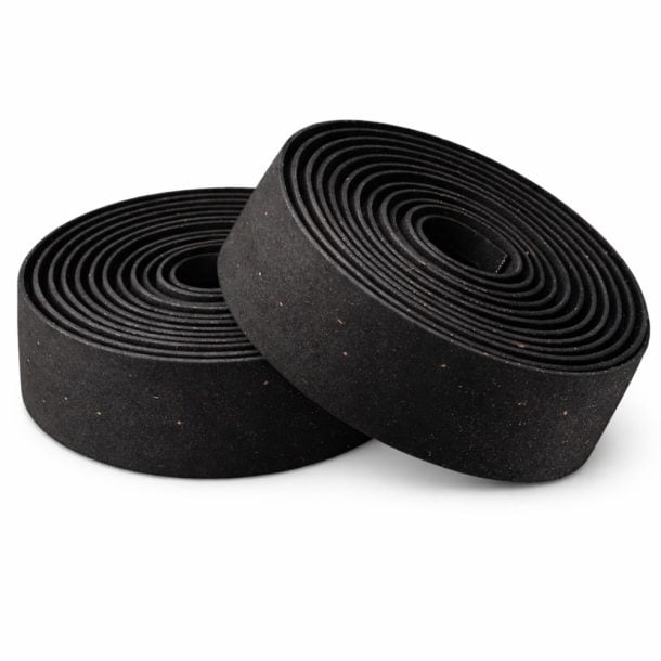 Positz Classic Handlebar Tape – Cork, Black