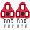 Positz Replacement Delta Cleats for Peloton Bikes and Look Pedals - Red Positz Replacement Delta Cleats for Peloton Bikes and Look Pedals – Red