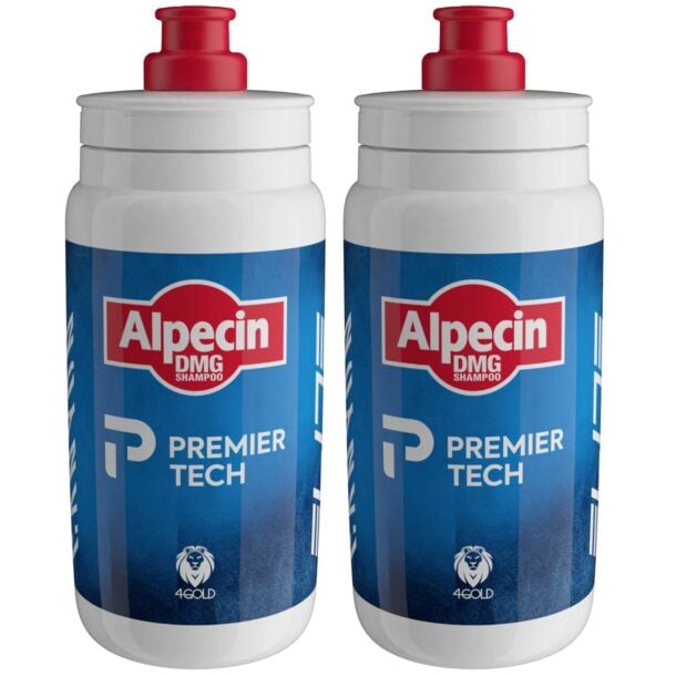 Elite Fly Alpecin PremierTech Pro Team Water Bottles – 550ml (2 Pack)