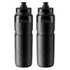Elite Fly Cycling Water Bottles – Black Tex, 950ml (2 Pack) Elite Fly Cycling Water Bottles – Black Tex, 950ml (2 Pack)