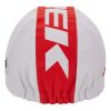 Santini Trek Segafredo Pirelli Pro Team Cycling Cap rear Santini Trek Segafredo Pirelli Cycling Cap (White/Red) | Made in Italy