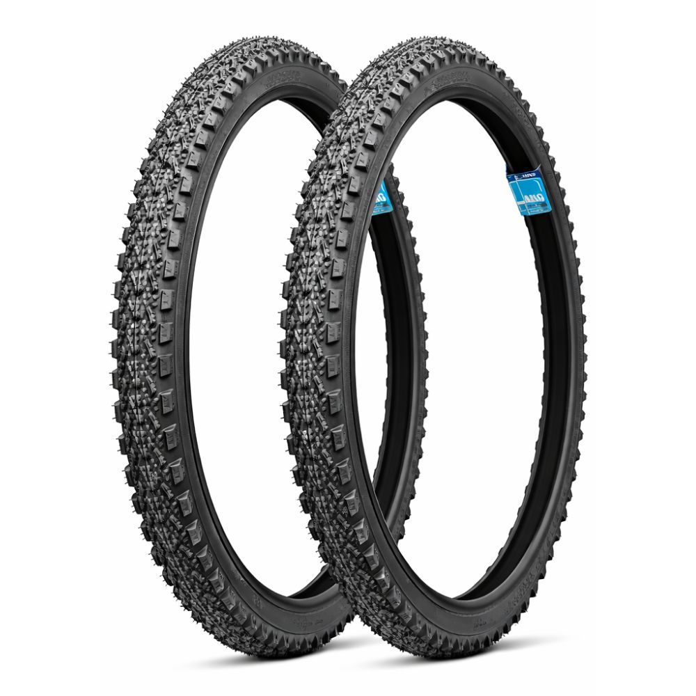 Innova Dual Tread Tyres 26 x 2.00 (54-559) Black (2 Pack) Innova Tyres Dual Tread