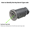 Buzzrack Replacement Keys - How to Identify the Key Barrel Type Code