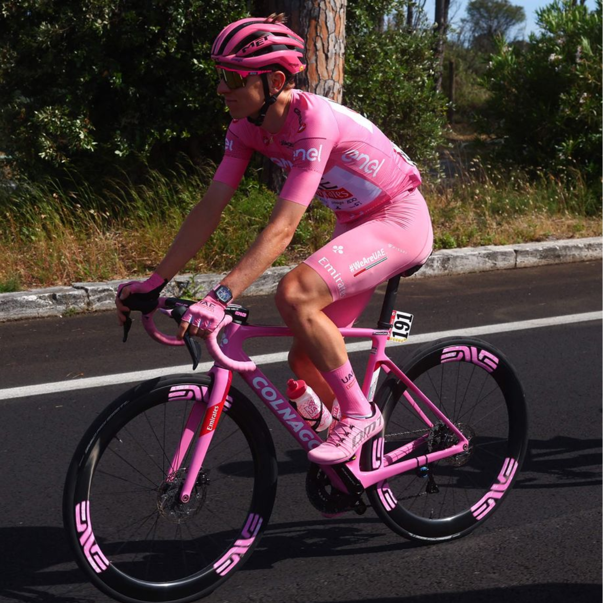 Tadej Pogacar Giro d’Italia Pink
