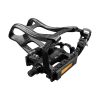 Positz City Bike Pedals with Toe Clips and Straps