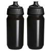 Tacx Shanti Cycling Water Bottles – 500ml, Black (2 Pack)