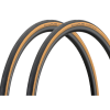 Schwalbe Lugano 2 Road Tyres 700 x 25c (25-622) Skinwall (2 Pack) Schwalbe Lugano 2 Road Tyres Skinwall