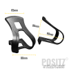 Positz Bicycle Toe Cages Strapless Pedal Clips Pair