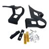 Positz Bicycle Toe Cages Strapless Pedal Clips Pair