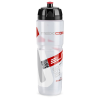 Elite Corsa Maxi Water Bottle – Clear/Red, 950ml (per bottle) Elite Corsa Maxi Water Bottles - ClearRed, 950ml (Single bottle)