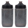 Zefal Sense Pro 50 Water Bottles - 500ml, Black Smoke/Grey (2 Pack) Zefal Sense Pro 50 Water Bottles - 500ml, Black Smoke Grey (2 Pack) - Grey Top