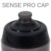 Zefal Sense Pro 50 Water Bottles - 500ml, Black Smoke/Grey (2 Pack) Zefal Sense Pro 50 Water Bottles - 500ml, Black Smoke Grey (2 Pack) - Grey Top