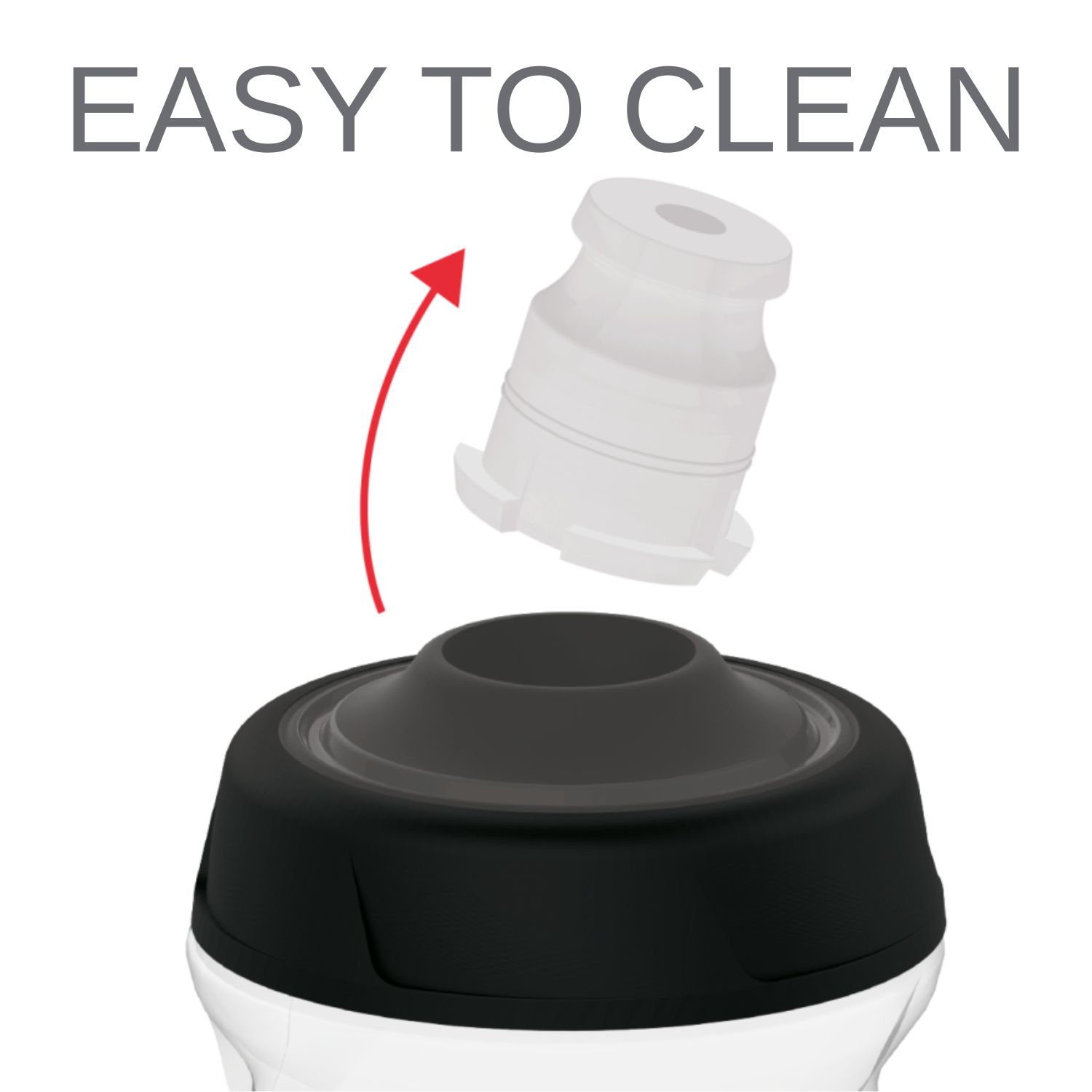 Zefal Sense Pro 50 Water Bottles - 500ml, Black Smoke/Grey (2 Pack) Zefal Sense Pro 50 Water Bottles - 500ml, Black Smoke Grey (2 Pack) - Grey Top