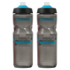Zefal Sense Pro 80 Water Bottles 800ml Black Smoke Grey 2 Pack