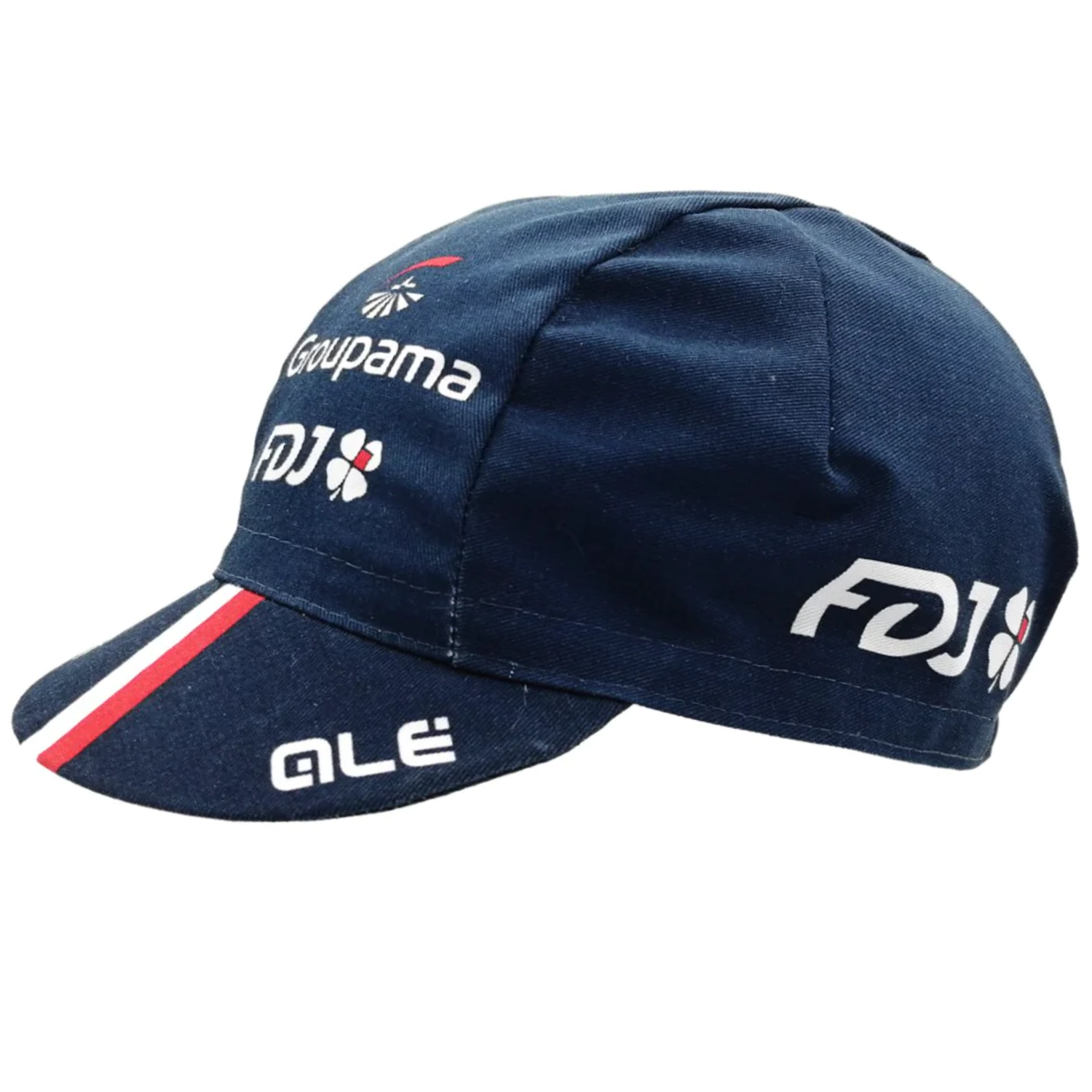 Groupama–FDJ French Euro Pro Cycling Team Cap Made in Italy France Navy Blue