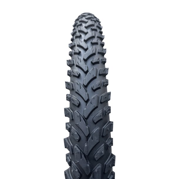 Positz Essential Value Bundle of 2 All Terrain Tyres and 2 Thorn Resistant Tubes 26 x 2.125 (54-559) Positz Essential All Terrain Bicycle Tyres