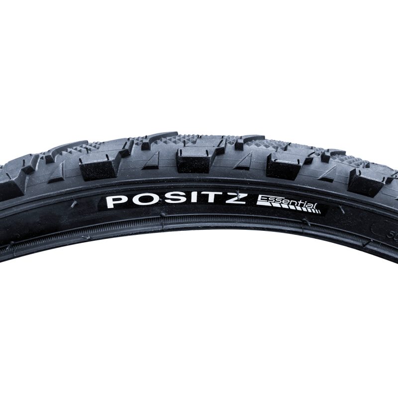 Positz Essential Dual Tread Bicycle Tyres 26 x 1.95 (50559) Black (2