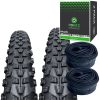 Positz 650B MTB Value Bundle of 2 Tyres and 2 Standard Tubes 27.5 x 2.10 (54-584) Schrader