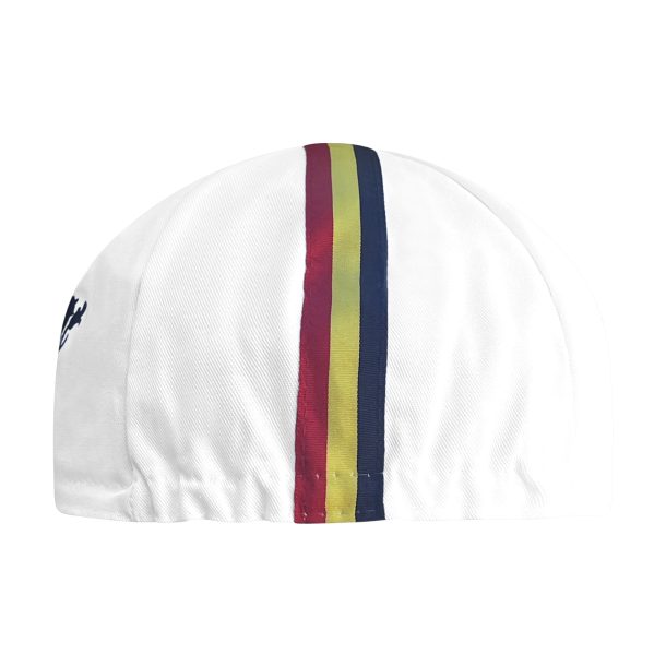 Primo Cycling Cap Lion of Flanders White