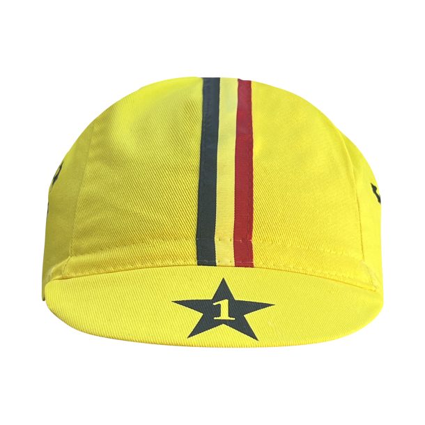 Primo Cycling Cap Lion of Flanders Yellow