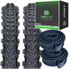 Positz Kids Bike Value Bundle of 2 Tyres [New old stock] and 2 Thorn Resistant Tubes 24 x 2.00 (54-507) Schrader