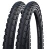 Schwalbe Land Cruiser PLUS Tyres (2 Pack) Black Reflective