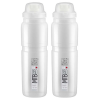 Elite Fly MTB Water Bottles – Clear, 950ml, with Mud Protection Cover (2 Pack)