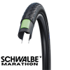Schwalbe Marathon Tyres 700 x 23c (23-622) Black/Reflective (2 Pack) Schwalbe Marathon Tyres