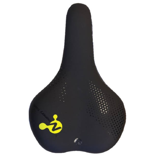 Azur Zeta Memory Foam Saddle (top view)