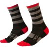 O'Neal MTB Performance Socks - Black/Grey/Red Stripes ONeal MTB Performance Socks - Black Grey Red Stripes