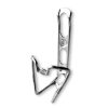 X-Tech Pro Series Silver Bottle Cage