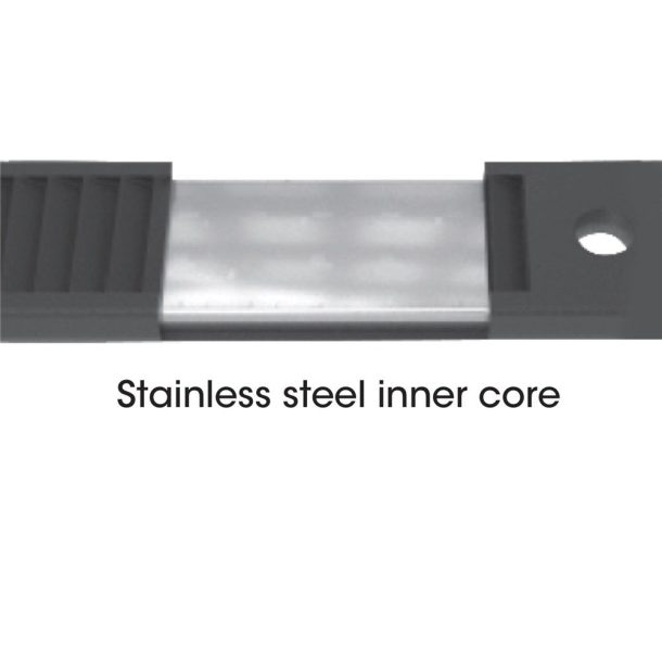 Azur Cafe Combination Bike Lock (stainless steel inner core)