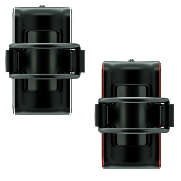 Knog Mid Cobber Bike Lights – Twinpack (rear view)