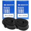 Innova 26 MTB Tubes - 26 x 1.25, Schrader Valve (2 Pack)
