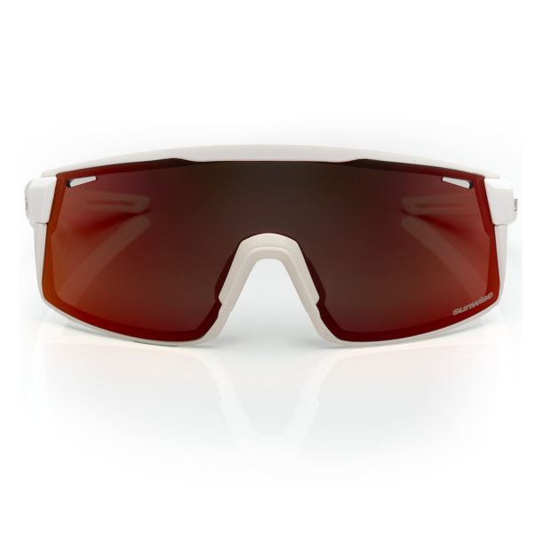 Sunwise Ultra Sunglasses - White Frame, Polarised Lens