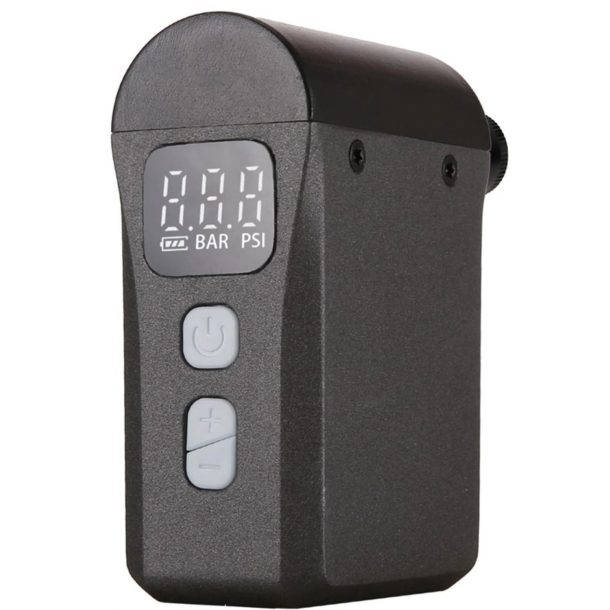 Azur Mini Electric Bike Tyre Pump with Gauge