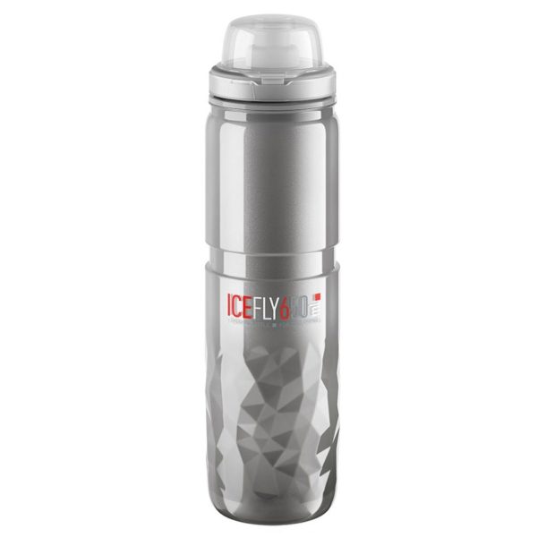 Home Elite Fly Ice Insulated Water Bottle for Cold Drinks – Clear, 650ml