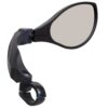 Azur Optic Large Bike Handlebar Mirror - Right Hand Side, Foldable Azur Optic Large Bike Handlebar Mirror